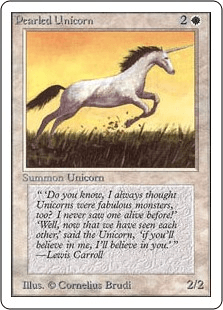 真珠色の一角獣