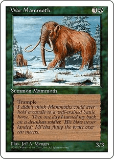 ウォー・マンモス