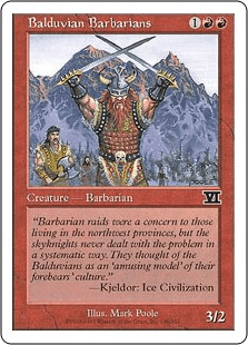 バルデュヴィアの蛮族