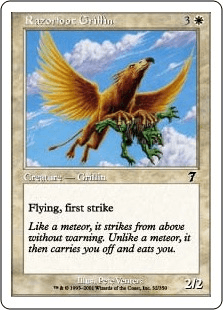 カミソリ足のグリフィン