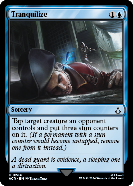 Tranquilize