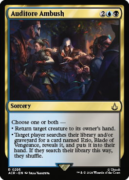 Auditore Ambush