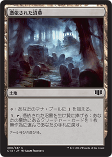 憑依された沼墓