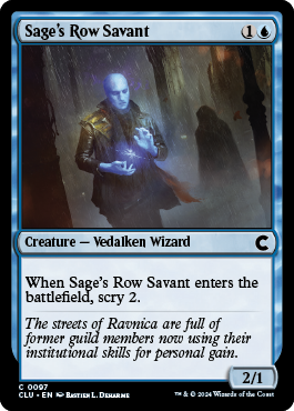 Sage's Row Savant