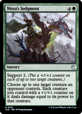 Nissa's Judgment