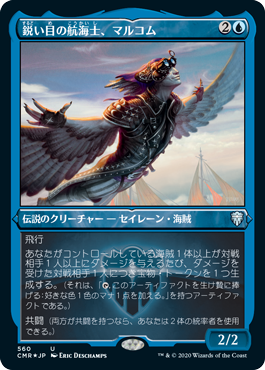 鋭い目の航海士、マルコム