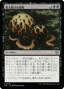 増え続ける荒廃