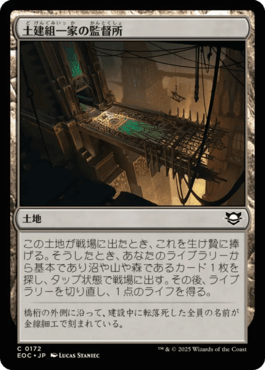 土建組一家の監督所