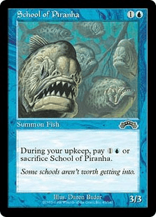 ピラニアの群れ