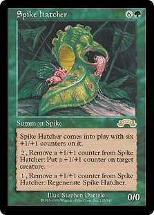 孵卵するスパイク