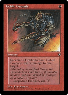 ゴブリンの手投げ弾