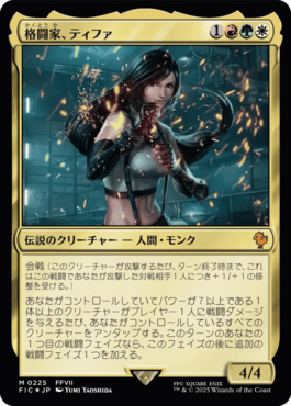 格闘家、ティファ