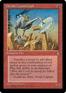 オークの木こり