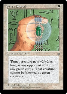Green Scarab
