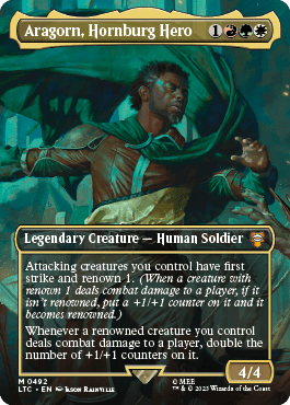 Aragorn, Hornburg Hero