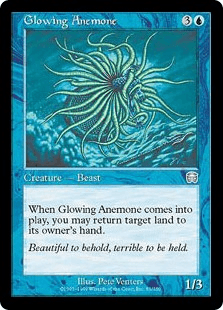 発光イソギンチャク