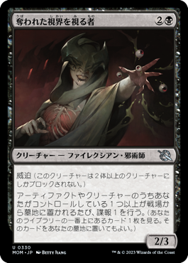 奪われた視界を視る者