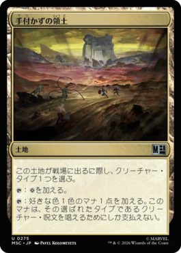 手付かずの領土