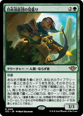 自由放浪団の見張り