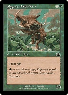 ピグミー・レイザーバック