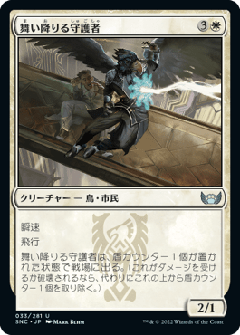 舞い降りる守護者