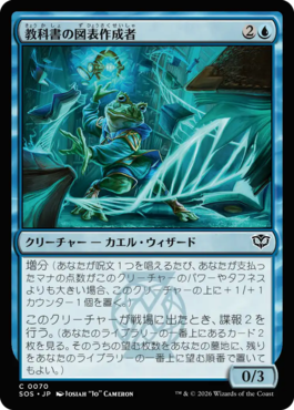 教科書の図表作成者