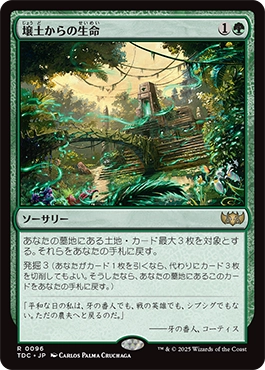 壌土からの生命