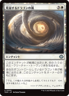 充溢するドラゴンの嵐