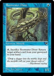 ルートウォーターの潜水夫