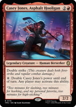 Casey Jones, Asphalt Hooligan