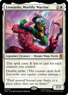 Leonardo, Worldly Warrior