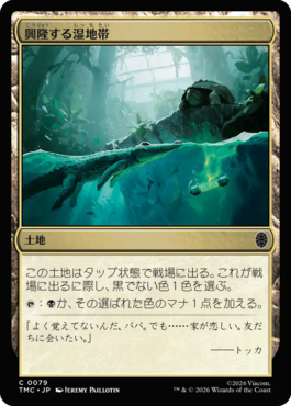 興隆する湿地帯