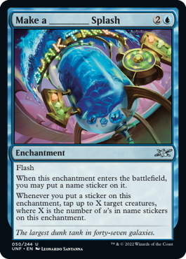 Make a ________ Splash