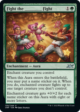 Fight the ________ Fight