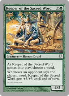 Keeper of the Sacred Word