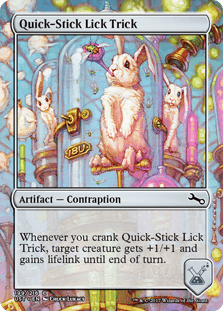 Quick-Stick Lick Trick