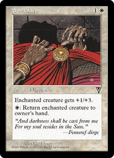 太陽の外套留め