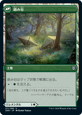 絡みつく花面晶体