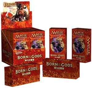 公式販売 MTG 神々の軍勢　ブースターボックス/英語版　BORN GODS THE OF マジック：ザ・ギャザリング