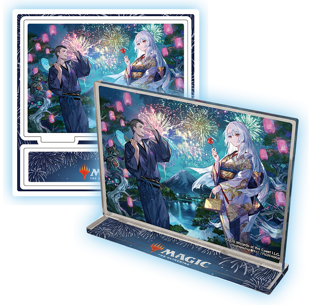 放浪皇の夏祭りのアクリルスタンド